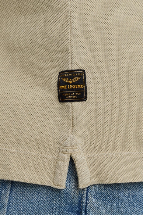 PME legend short sleeve polo pique garment dy